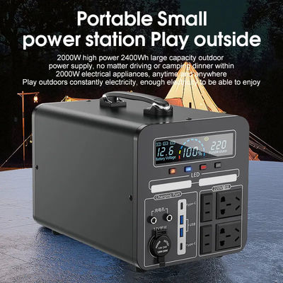 600W Portable Generator Kit Off Grid Hybrid Solar Panel Power Station