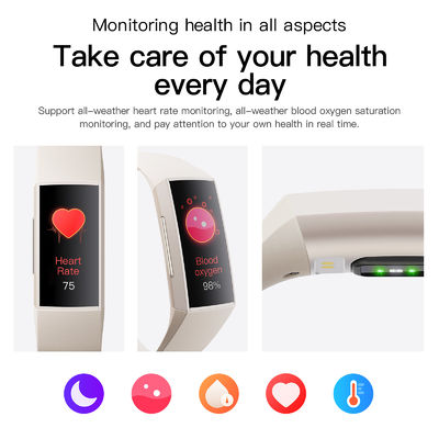 Bluetooth Fitness Bracelet Smart Watch Heart Rate Blood Pressure Monitor