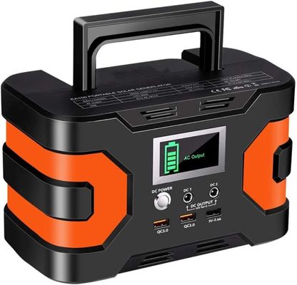 166Wh 45000mAh Portable Solar Power Station 200W 110V Peak Power Station