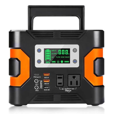 166Wh 45000mAh Portable Solar Power Station 200W 110V Peak Power Station