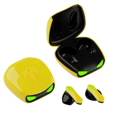 Yellow Air Car TWS Wireless Bluetooth Earphones HIFI Earphone Hornet Dor Earbud