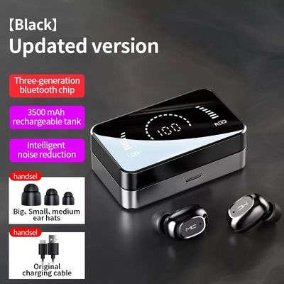 Sports TWS Wireless Bluetooth Earphones In Ear With Power Bank