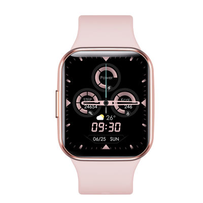 IP67 1.65 Inch Bluetooth Calling Smartwatch Q23 Square Shape Smart Watch Color Screen