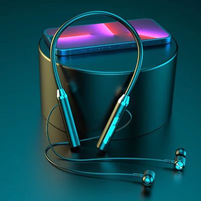 TWS Neckband Bluetooth Earphones Waterproof Magnetic Wireless Earbuds