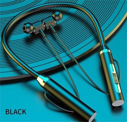 TWS Neckband Bluetooth Earphones Waterproof Magnetic Wireless Earbuds