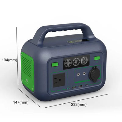 300W Camping Portable Power Station 110V 220V 299.52Wh 20800mAh