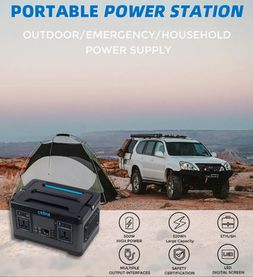 300W Backup Portable Power Station Lithium 7.8KG For Outdoor Camping