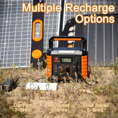 330W Portable Power Station Solar Lithium Battery Bank For Portable Power Pack
