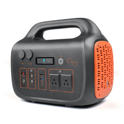 FCC ROHS Portable Electric Power Station , 1500W Solar Generator Kit DC To AC Power