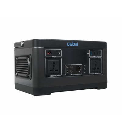 Lithium Battery Portable Power Station 500W Solar Energy Power Station Generator