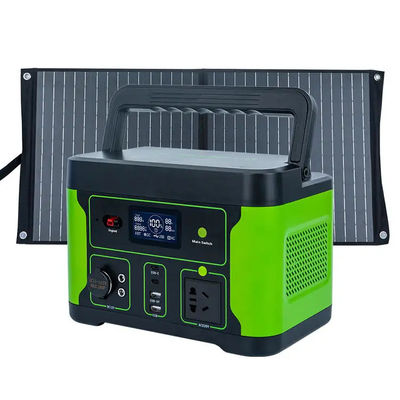 Portable Large Capacity Solar Generator , 500W Solar Power Generator