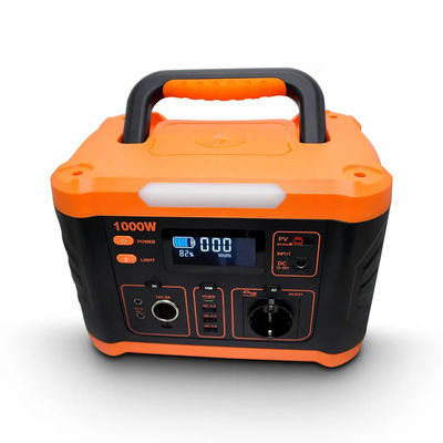 1000w Portable Generator Power Station 12KG With Solar Panel