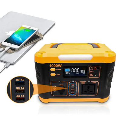1000w Portable Generator Power Station 12KG With Solar Panel