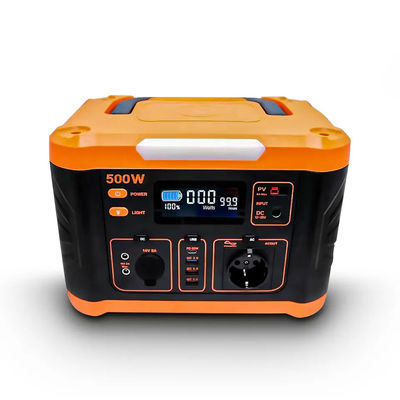 Rechargeable Portable Solar Power Station 220V AC Pure Sine Wave for Camping