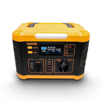 Rechargeable Portable Solar Power Station 220V AC Pure Sine Wave for Camping