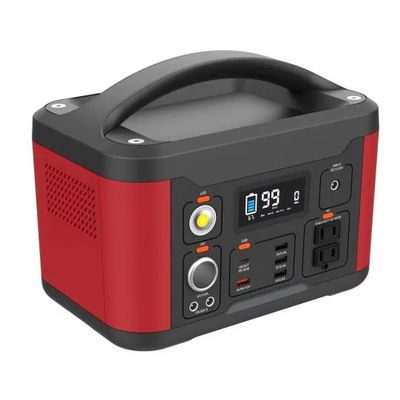Pure Sine Wave Power Station 600w Portable Power Station With Lifepo4 Battery