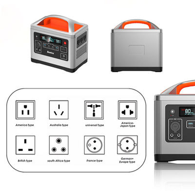 Multifunction Pure Sine Wave Portable Power Station 700W 267*220*170mm