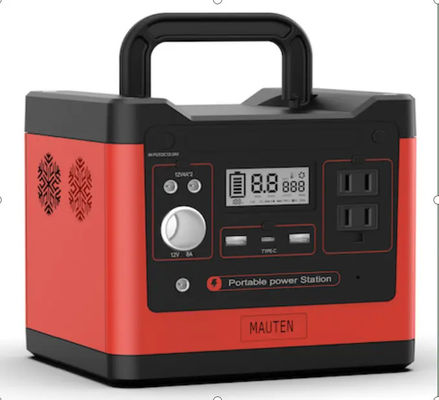 320W 110V 220V 240V Portable Solar Power Station With Dual Universal Ac Socket