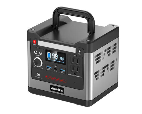 320W 110V 220V 240V Portable Solar Power Station With Dual Universal Ac Socket