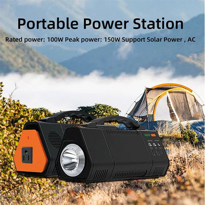 Outdoor Camping Portable Power Station Jump Starter 100W 155Wh