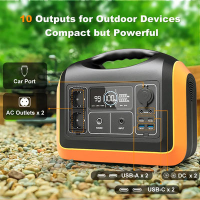 1800W Portable Power Station Lifepo4 Portable Solar Generator Kit 15kg