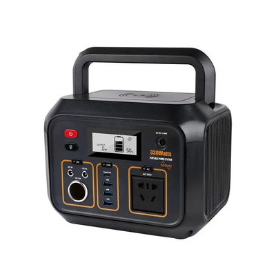 Self Driving Camping Portable Power Station 330W 317.4Wh Wireless Charging Power Station