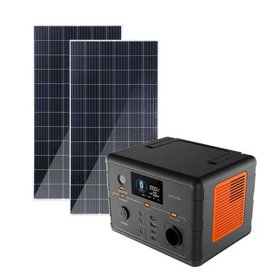 Solar Rechargeable Power Station 500W Outdoor Energy Storage Power Supply