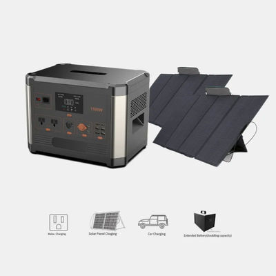 1500W Portable Power Station With Pull / Handle 370*250*300mm
