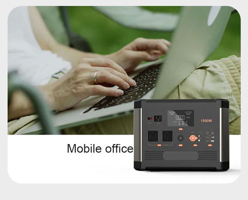Emergency Camping Portable Power Station 1500w 1536wh Lifepo4 Power Station