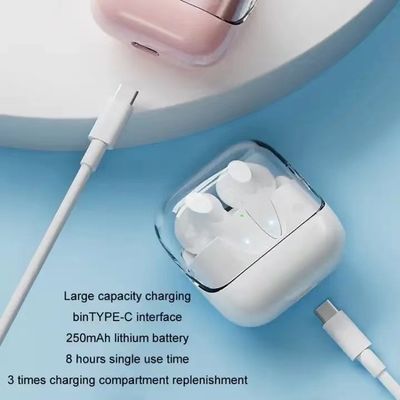 Bluetooth Earbud With DC5V Type-C And Lightning Charge Port